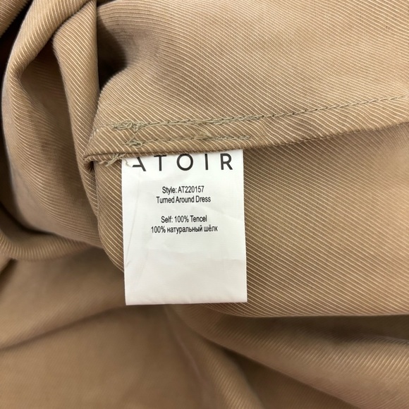 Atoir Turned Around Dress in Bronze Size 4 - Picture 9 of 13